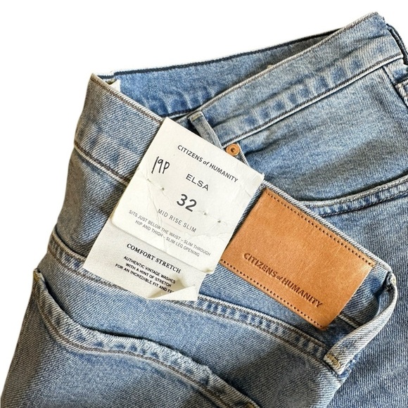Citizens Of Humanity Elsa Mid Rise Slim Fit Crop - Picture 5 of 10